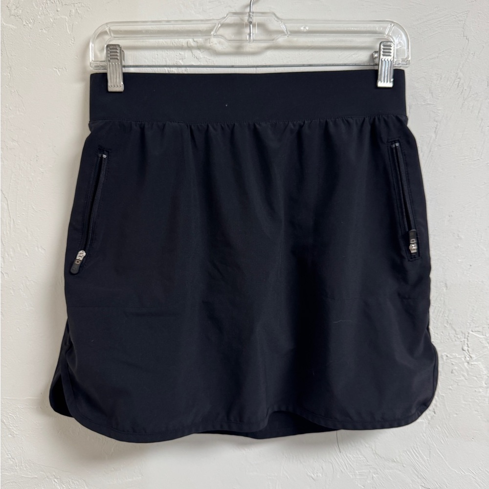 Tek Gear Black Women's Skort with Zippered Pockets